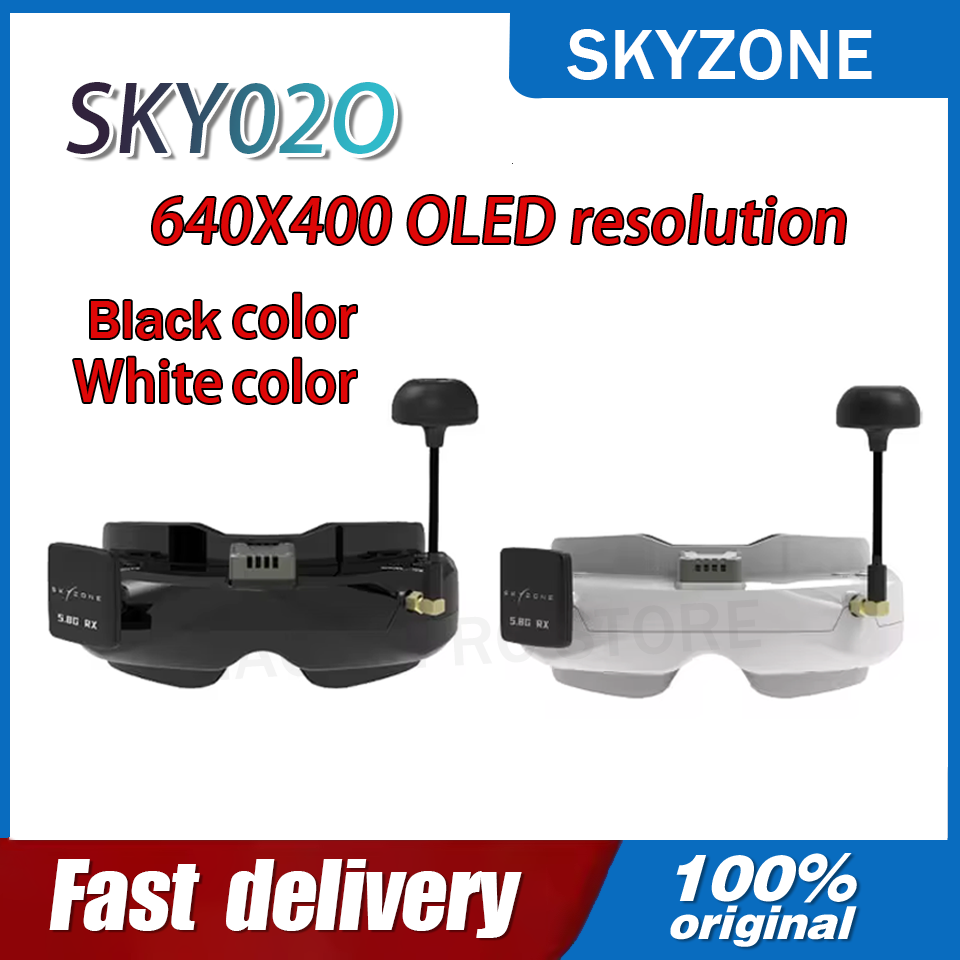 Drone Battery - Lunettes FPV SKYZONE SKY02O OLED 5.8GHz