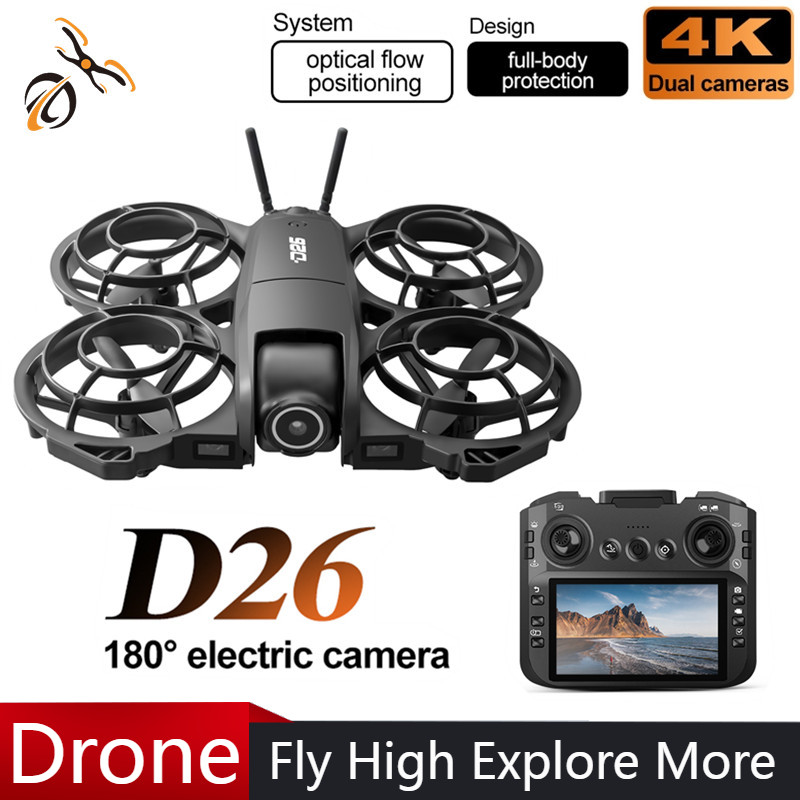 Drone Gimbal - Drone D26 4K Aérien HD 180