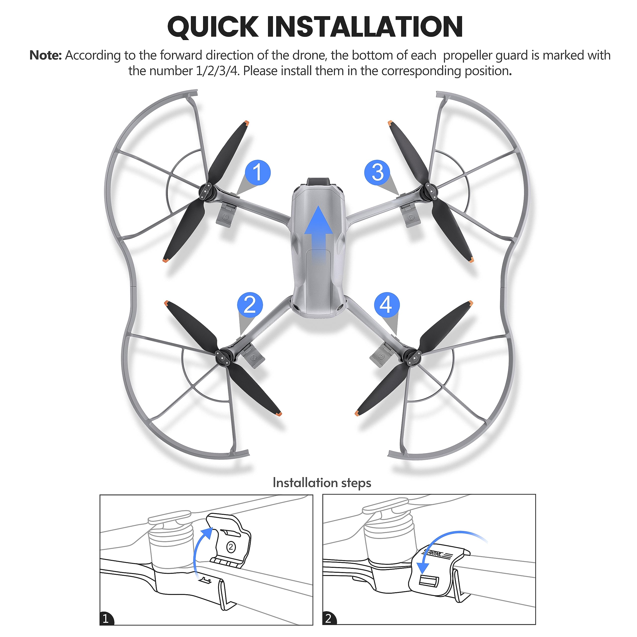STARTRC Air 3S Propeller Guard - Drone Propeller Guard avis et prix